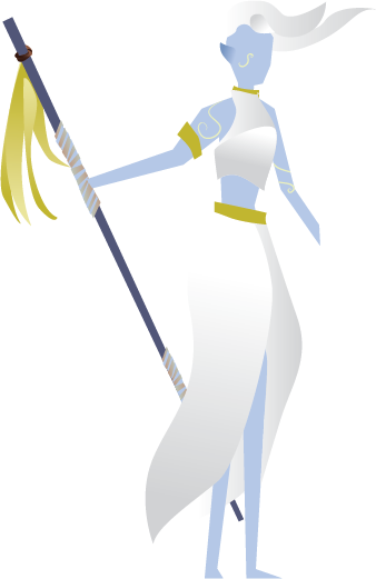 Shaltiana Stormblessed - Half Storm Giant, Half Air Genasi Sorcerer